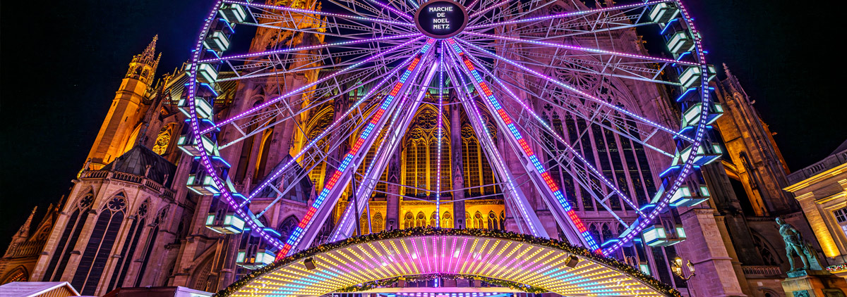 Grande roue place d'Armes - J.F. Blondel